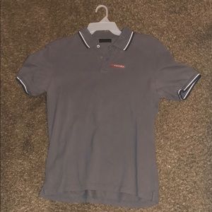 Prada men’s pique polo